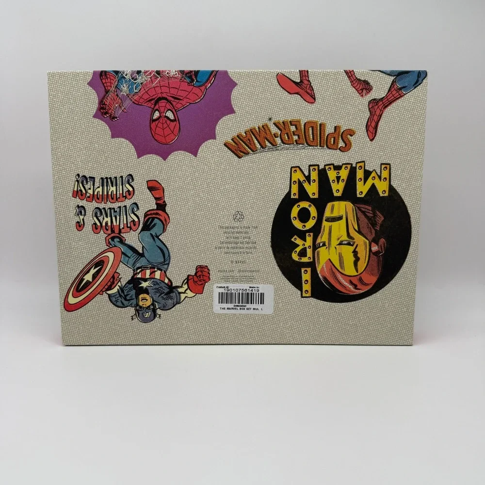 Stance x Marvel Box Set Mens L Spider-Man Iron Man Captain America Socks